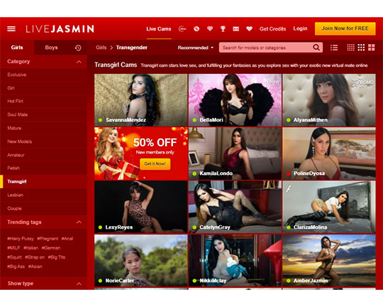 Livejasmin Shemale Logo
