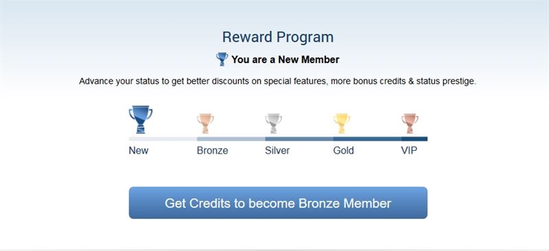 Membership levels at ImLive.com