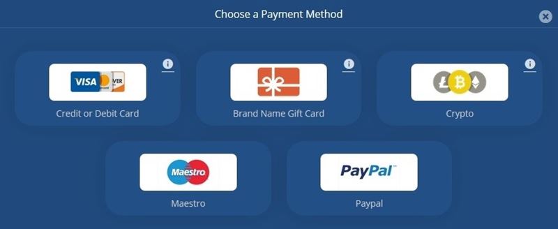 Flirt4Free takes almost all payment methods